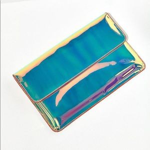UO Iridescent Clutch